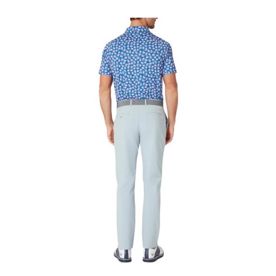 Callaway Crab Novelty Print Herren Poloshirt, galaxy blue