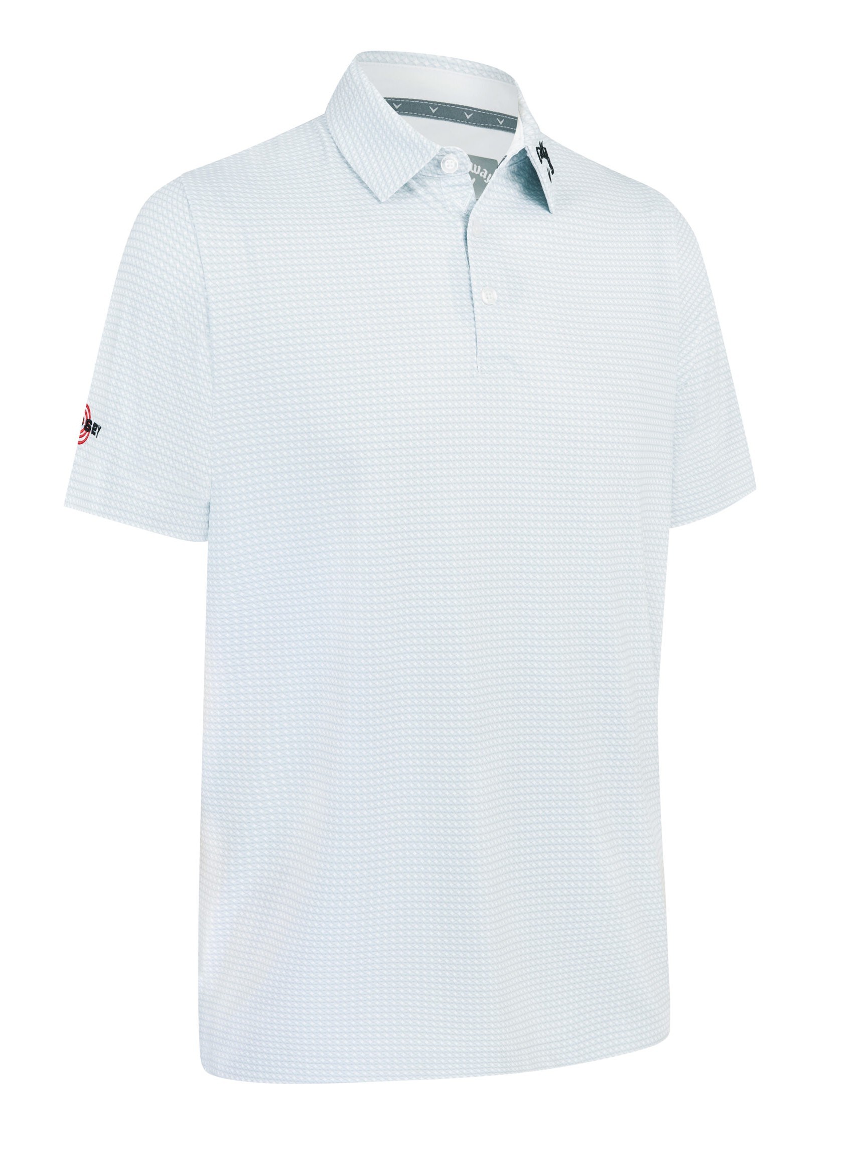 Callaway Odyssey Print Herren Poloshirt, weiss