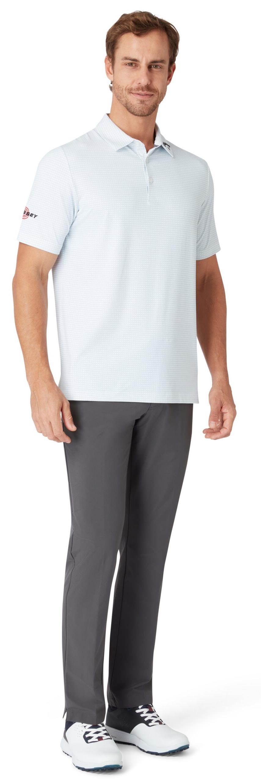 Callaway Odyssey Print Herren Poloshirt, weiss