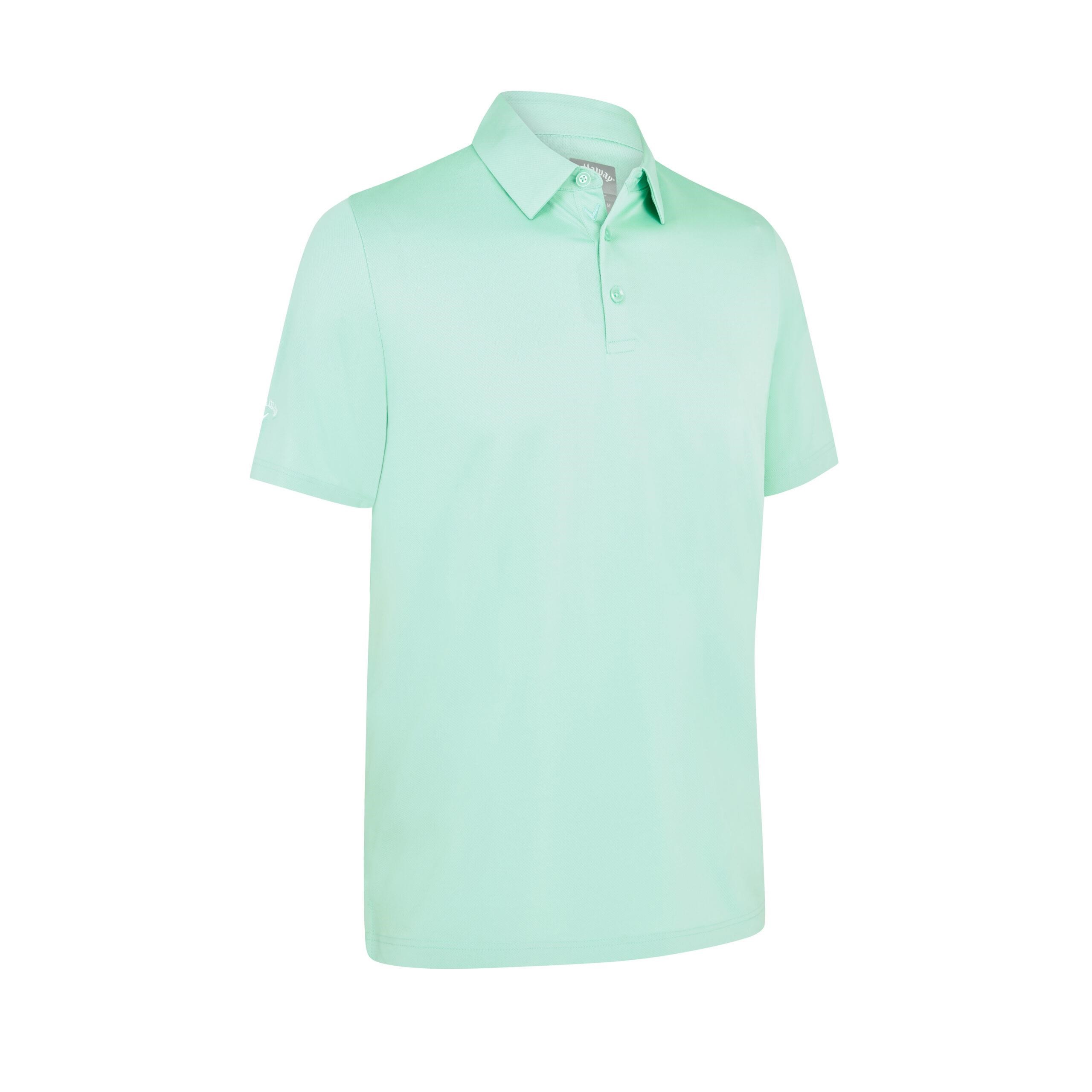 Callaway Swing Tech Solid Herren Poloshirt, neptune green