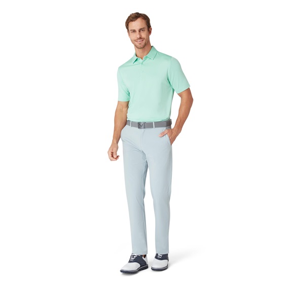 Callaway Swing Tech Solid Herren Poloshirt, neptune green