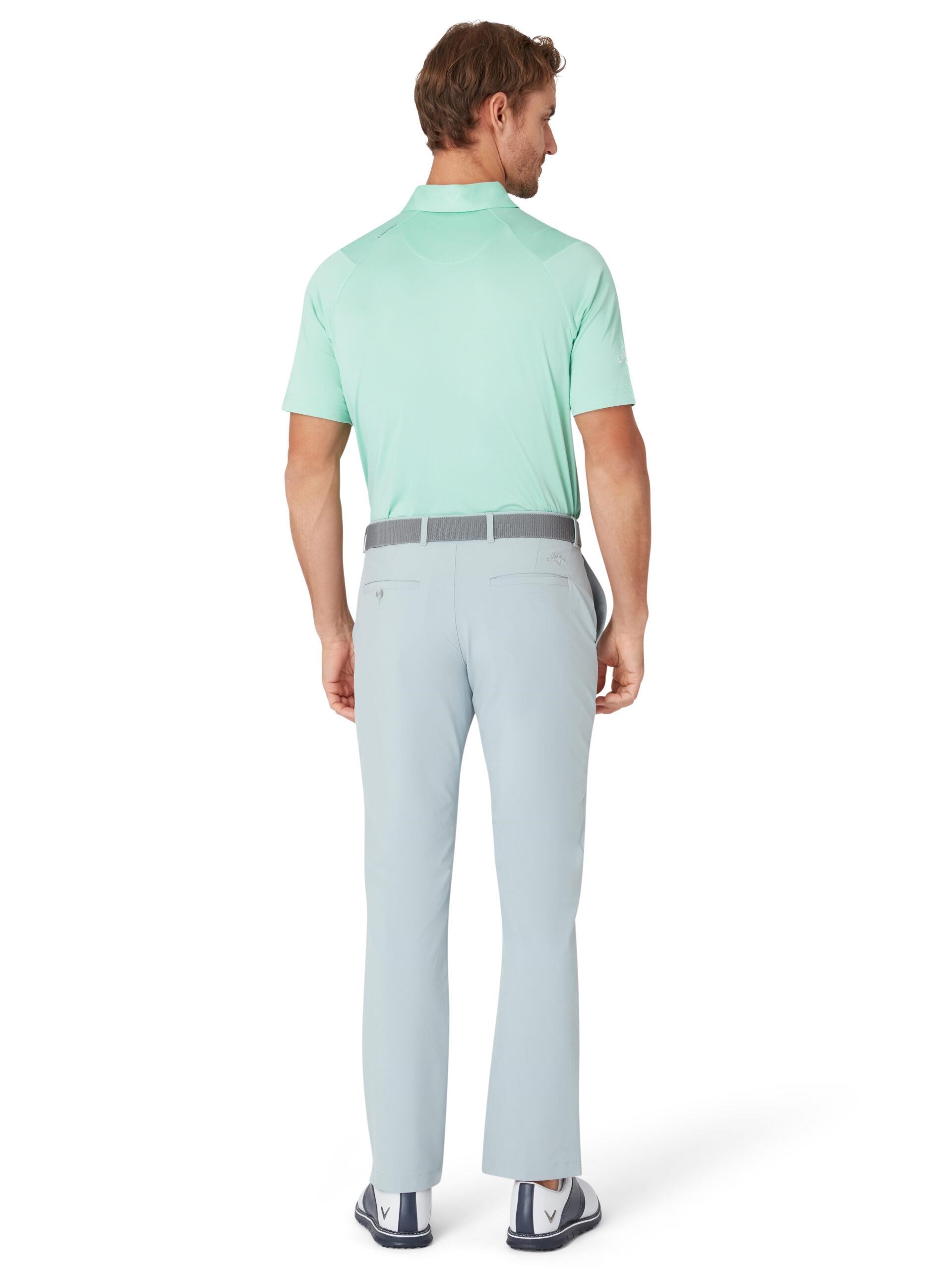Callaway Swing Tech Solid Herren Poloshirt, neptune green