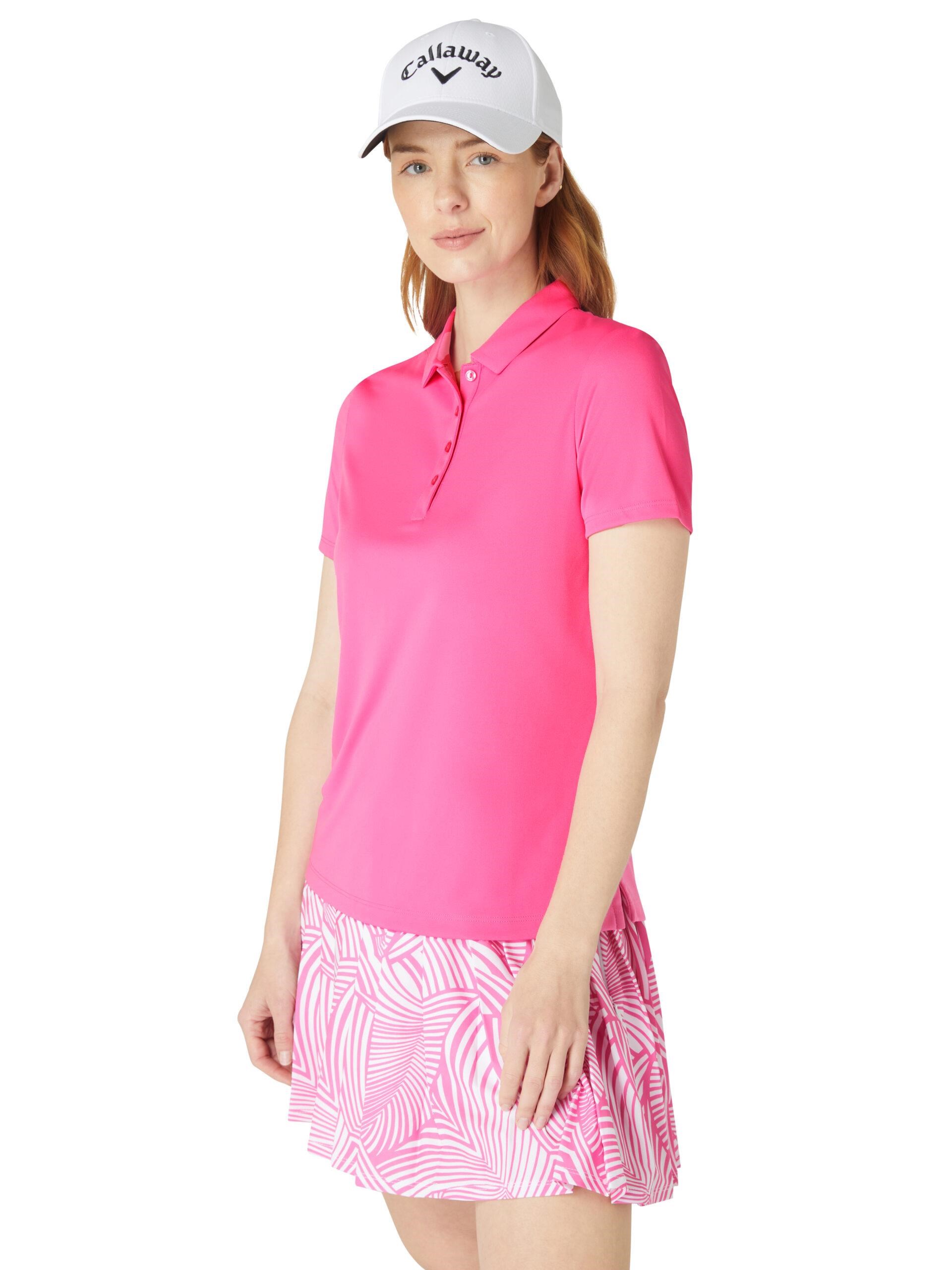 Callaway Tournament Damen Poloshirt, rosa