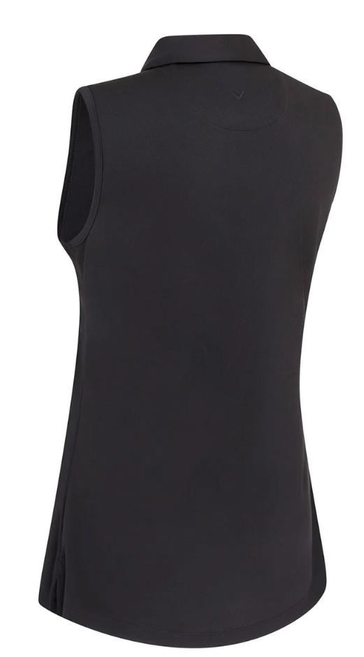 Callaway Tournament Sleeveless Damen Poloshirt, caviar