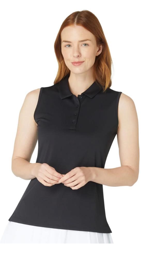 Callaway Tournament Sleeveless Damen Poloshirt, caviar