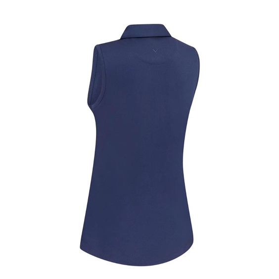 Callaway Tournament Sleeveless Damen Poloshirt, dunkelblau