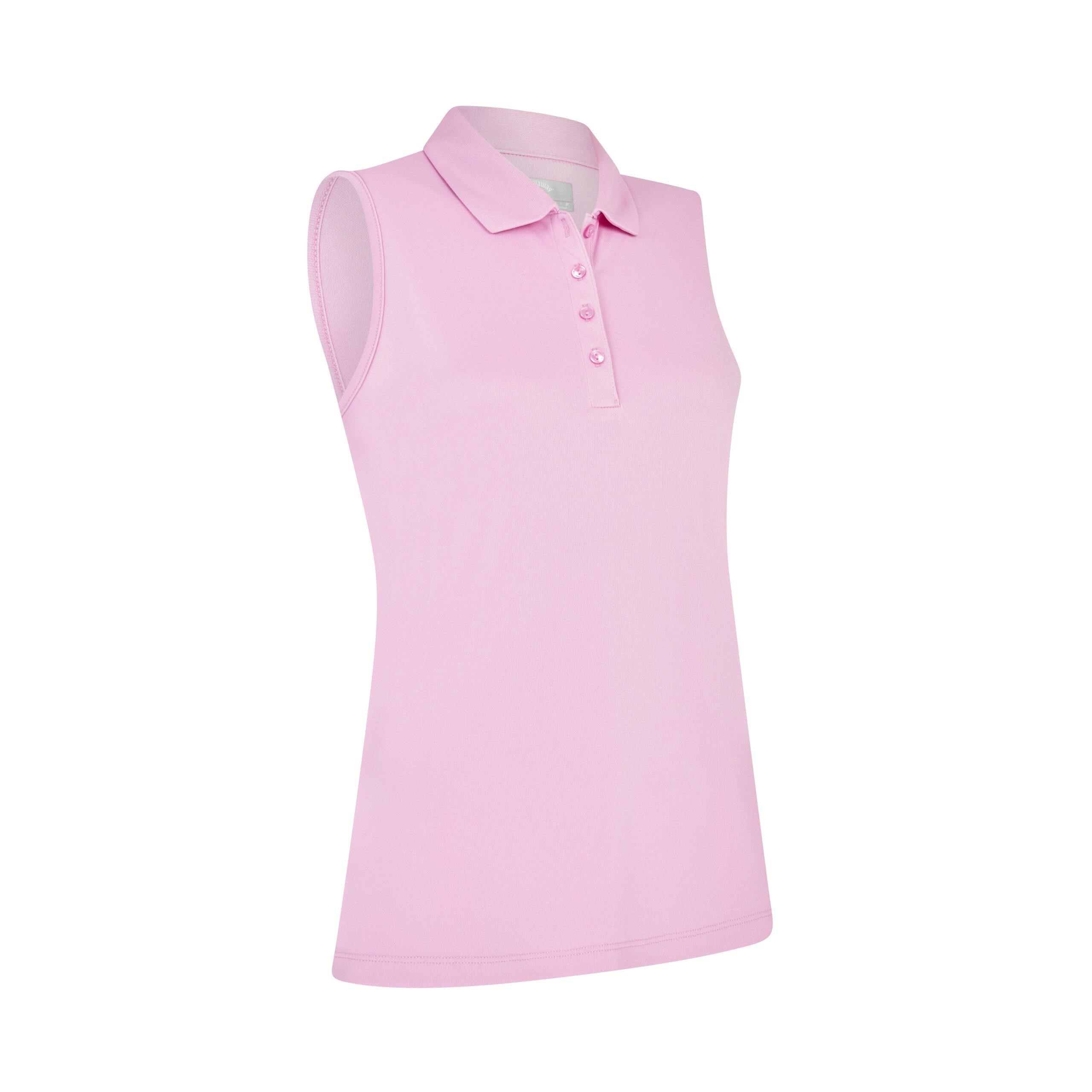 Callaway Tournament Sleeveless Damen Poloshirt, rosa