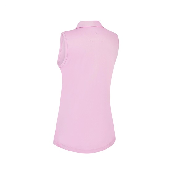 Callaway Tournament Sleeveless Damen Poloshirt, rosa