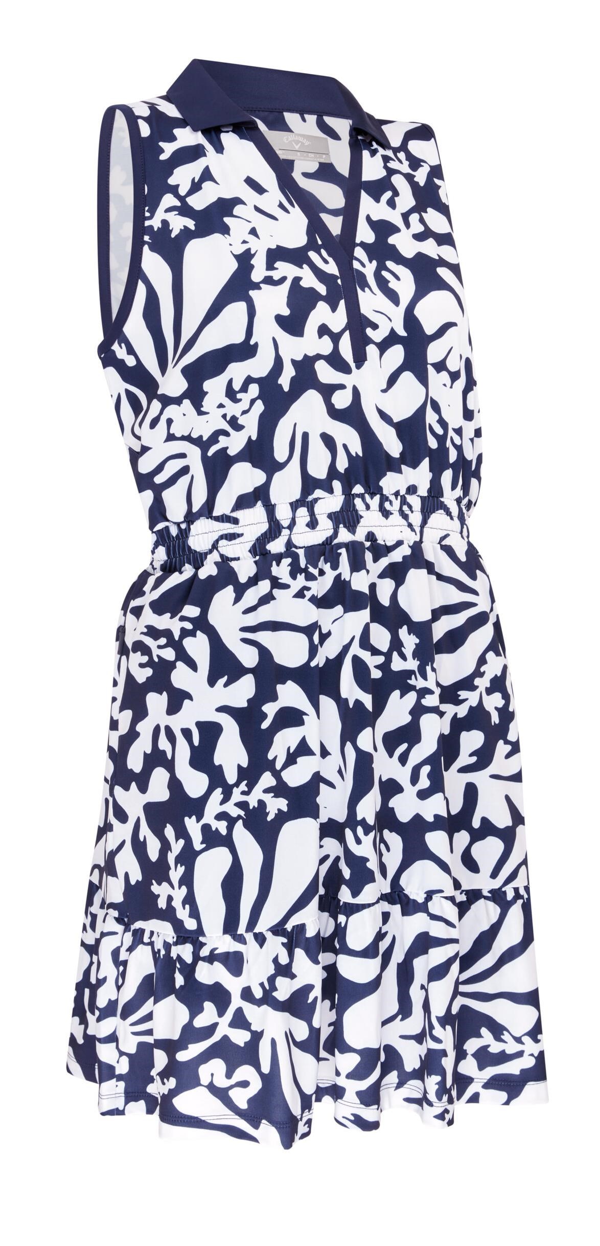 Callaway Abstract Floral Golfkleid, dunkelblau