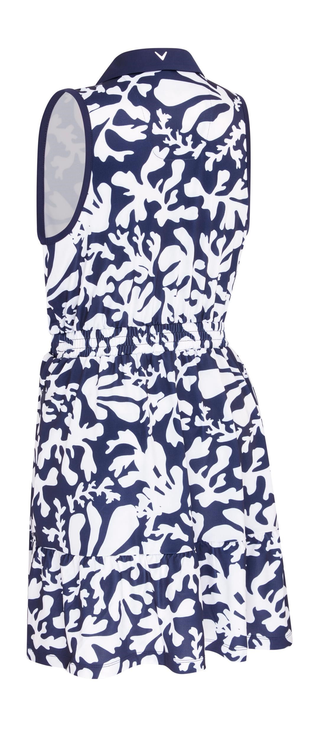 Callaway Abstract Floral Golfkleid, dunkelblau