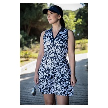 Callaway Abstract Floral Golfkleid, dunkelblau