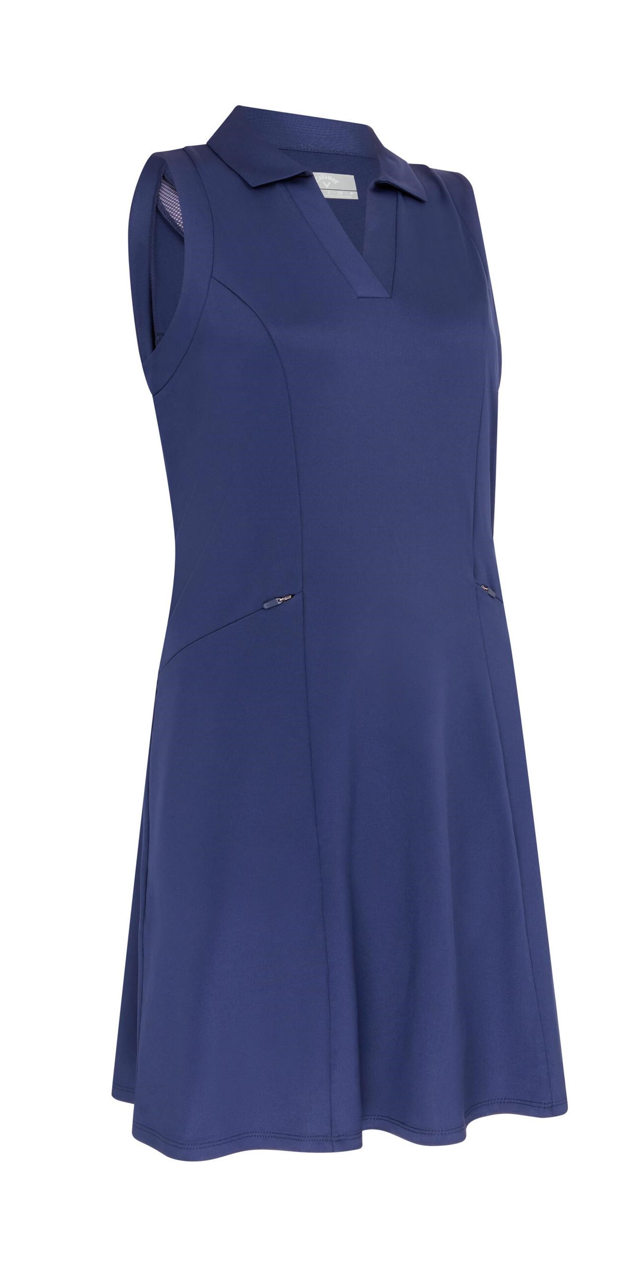 Callaway Flounce Dress with Mesh Golfkleid, dunkelblau