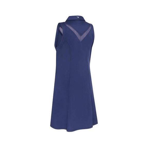 Callaway Flounce Dress with Mesh Golfkleid, dunkelblau
