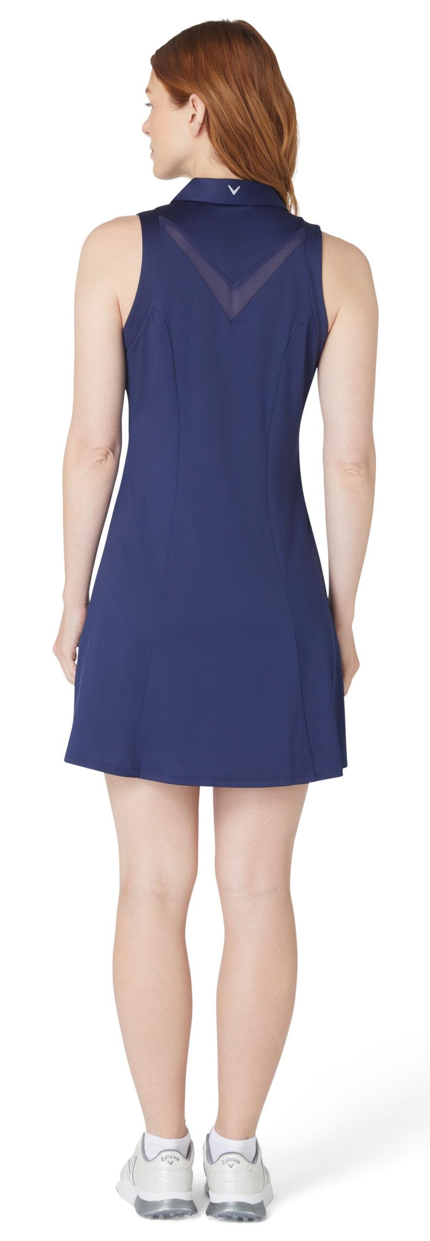 Callaway Flounce Dress with Mesh Golfkleid, dunkelblau