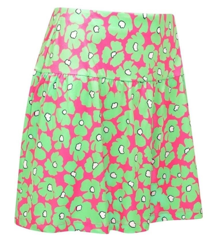 Callaway 17" Floral Golfrock, cheeky pink