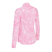 Callaway Stencil Floral Damen Sweatshirt, cheeky pink