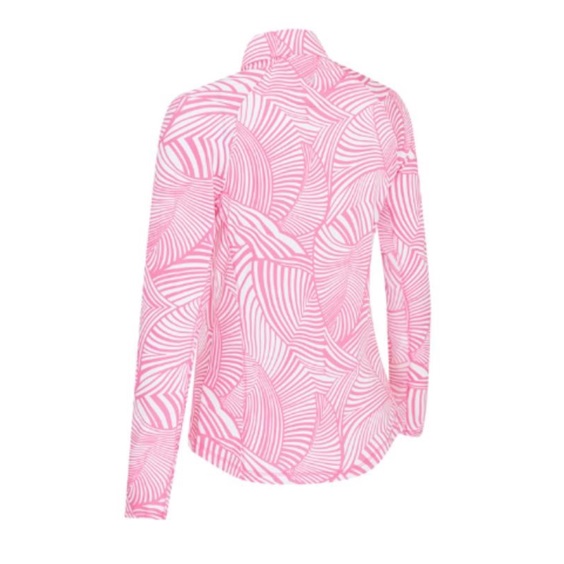 Callaway Stencil Floral Damen Sweatshirt, cheeky pink