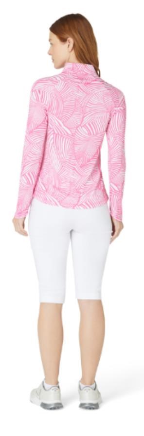 Callaway Stencil Floral Damen Sweatshirt, cheeky pink