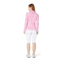 Callaway Stencil Floral Damen Sweatshirt, cheeky pink