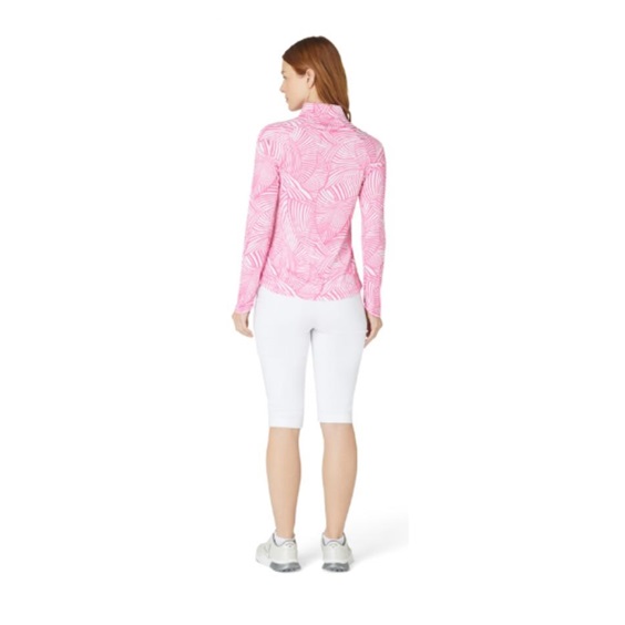 Callaway Stencil Floral Damen Sweatshirt, cheeky pink