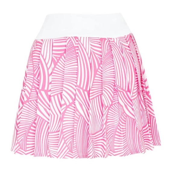 Callaway 16" High Waist Stencil Golfrock, cheeky pink