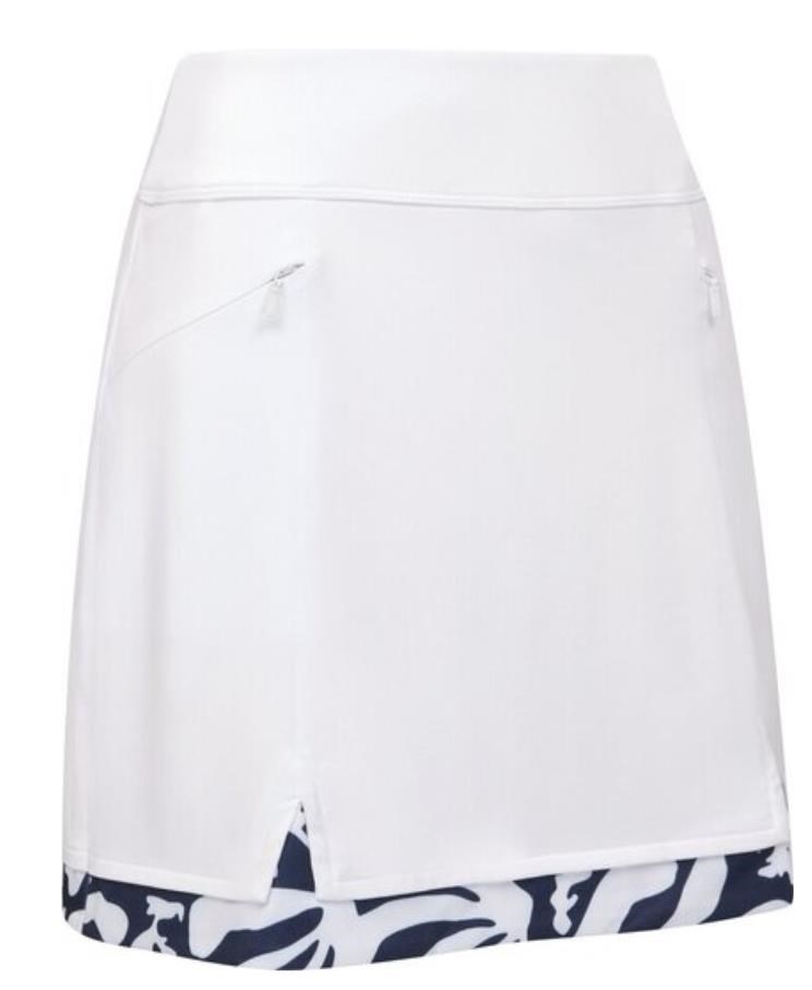 Callaway 17" Abstract Floral Golfrock, weiss