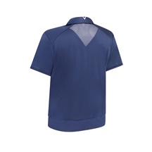 Callaway Waist Length Mesh Detail Short Sleeve Damen Poloshirt, dunkelblau
