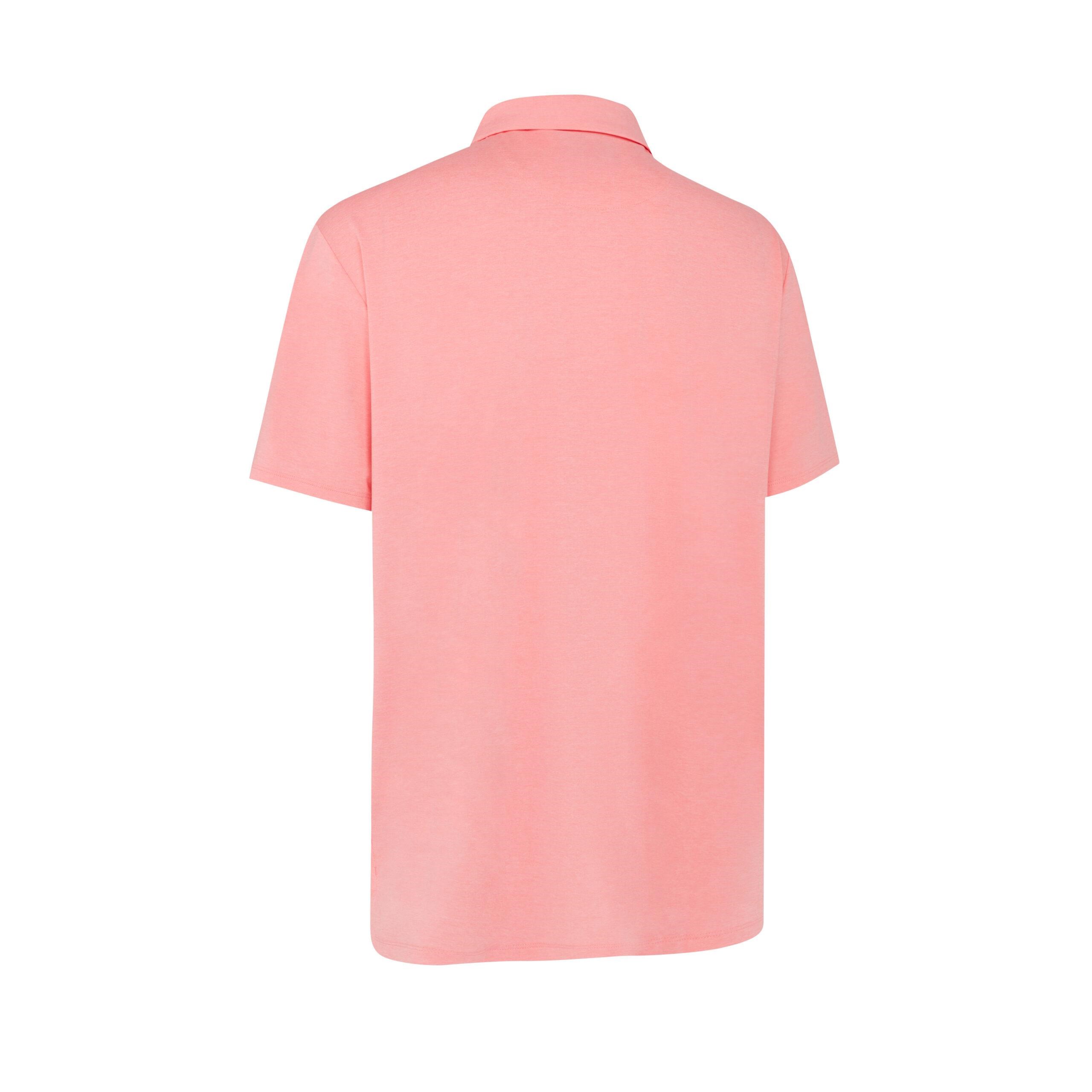 Callaway Premium Heathered Herren Poloshirt, strawberry pink heather