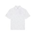 Callaway Floral Print Junior Poloshirt, weiss