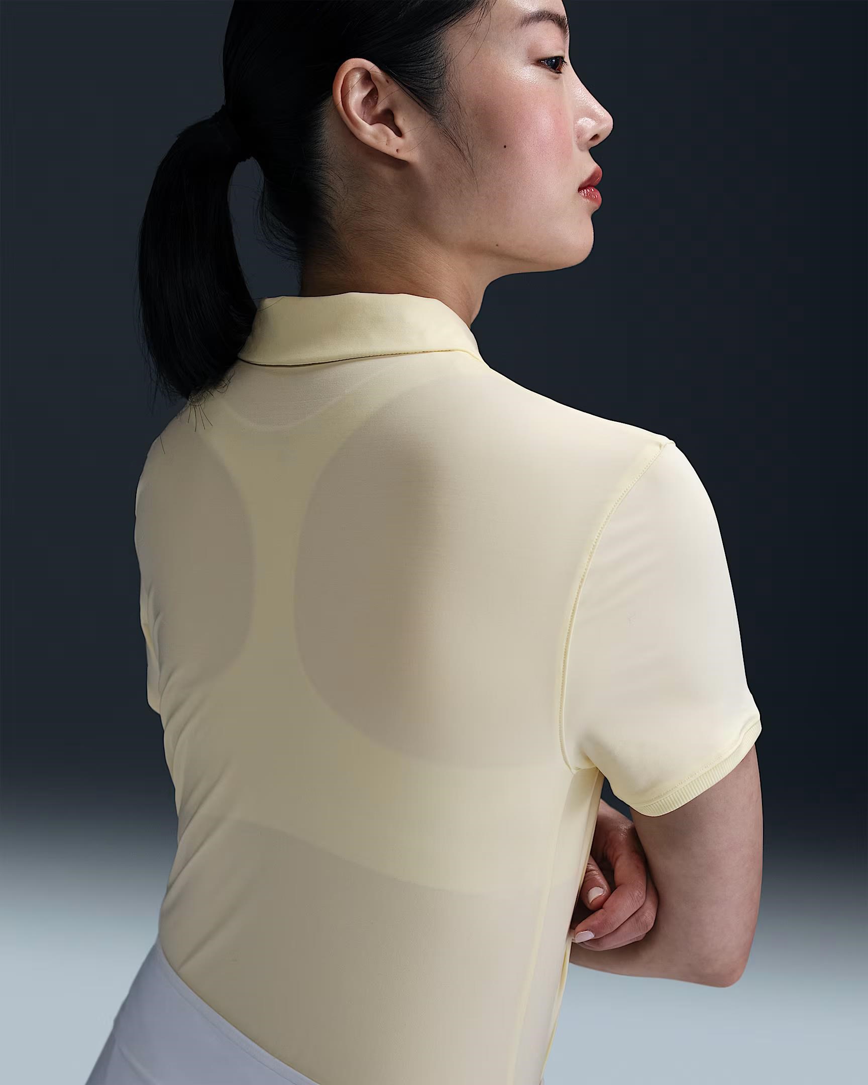 Nike Victory Dri-FIT SS Damen Poloshirt, alabaster/white