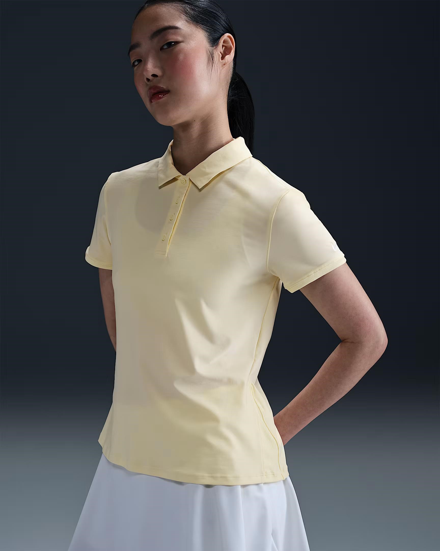 Nike Victory Dri-FIT SS Damen Poloshirt, alabaster/white