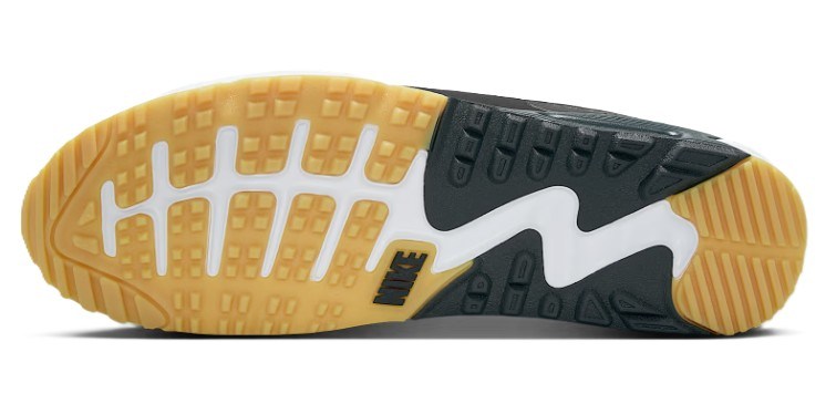 Nike AIR MAX 90 G Golfschuhe, schwarz/weiss