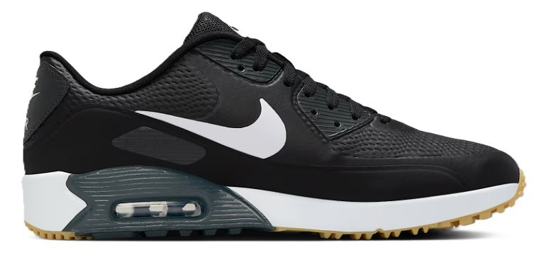 Nike AIR MAX 90 G Golfschuhe, schwarz/weiss