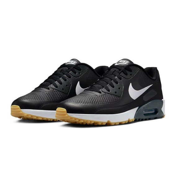 Nike AIR MAX 90 G Golfschuhe, schwarz/weiss
