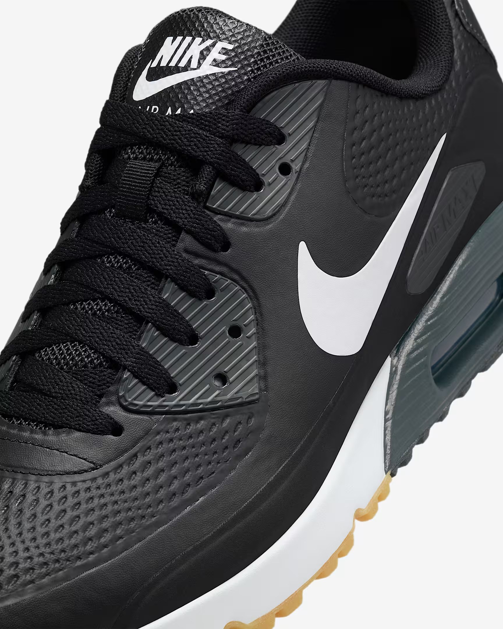 Nike AIR MAX 90 G Golfschuhe, schwarz/weiss