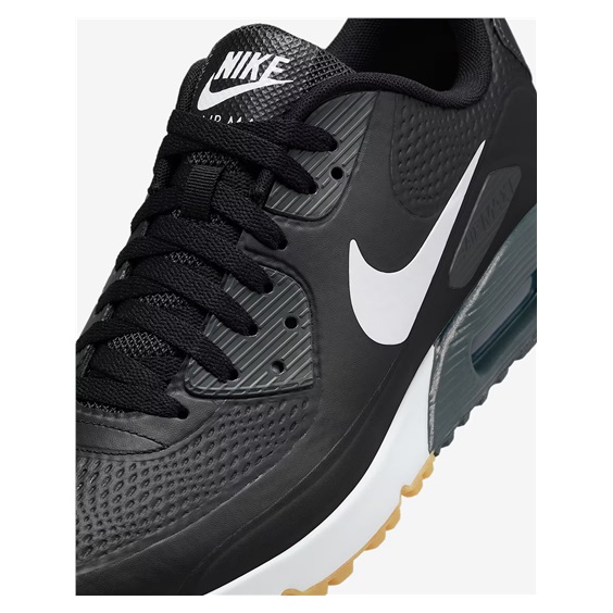 Nike AIR MAX 90 G Golfschuhe, schwarz/weiss