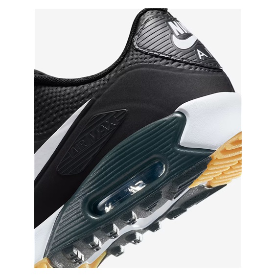 Nike AIR MAX 90 G Golfschuhe, schwarz/weiss