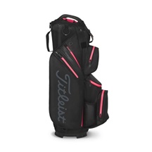 Titleist 14 StaDry Cartbag, schwarz/rot