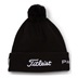Titleist Tour Pom Pom Wintermütze, schwarz