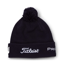 Titleist Tour Pom Pom Wintermütze, dunkelblau