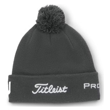 Titleist Tour Pom Pom Wintermütze, grau