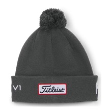 Titleist Tour Pom Pom Wintermütze, grau