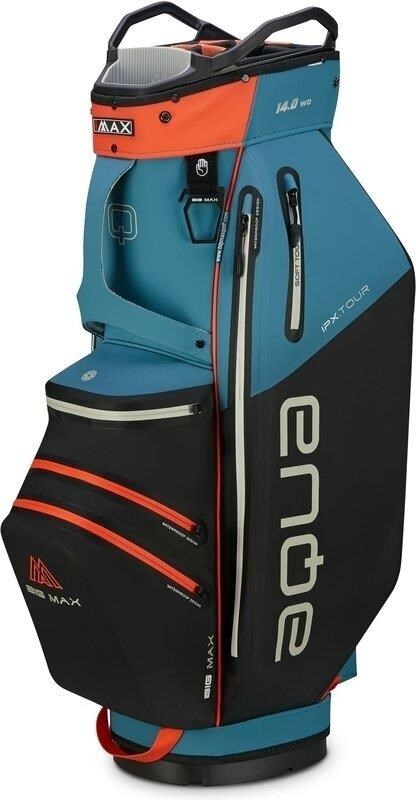 Big Max AQUA IPX.Tour Cartbag, blau/schwarz/orange