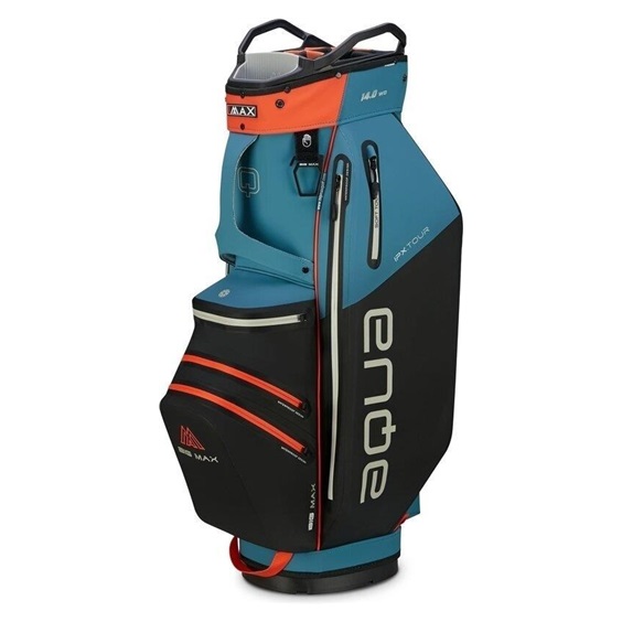 Big Max AQUA IPX.Tour Cartbag, blau/schwarz/orange