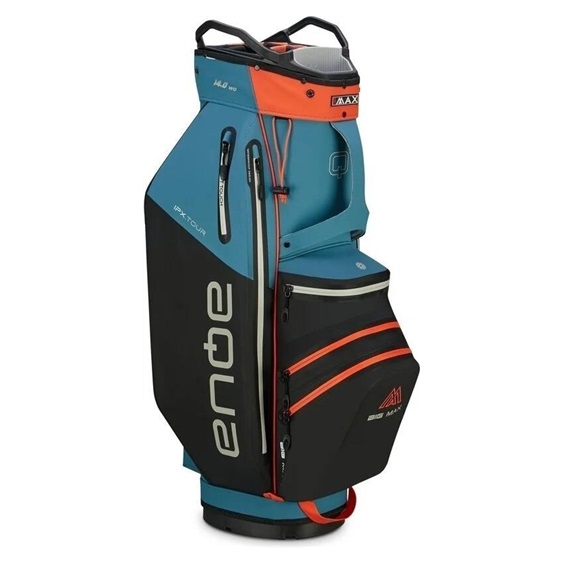 Big Max AQUA IPX.Tour Cartbag, blau/schwarz/orange