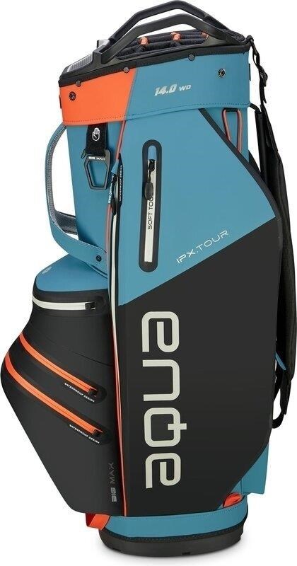 Big Max AQUA IPX.Tour Cartbag, blau/schwarz/orange
