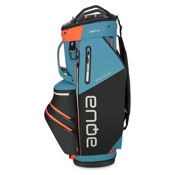 Big Max AQUA IPX.Tour Cartbag, blau/schwarz/orange