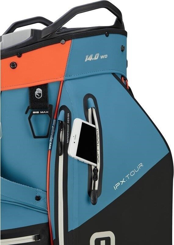 Big Max AQUA IPX.Tour Cartbag, blau/schwarz/orange