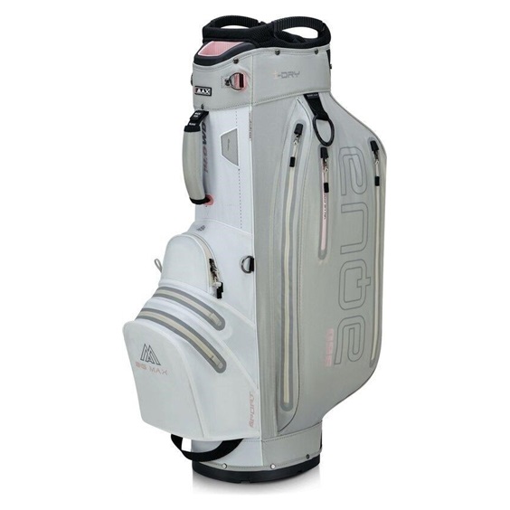 Big Max Aqua Sport 360 Cartbag, weiss/grau/rosa
