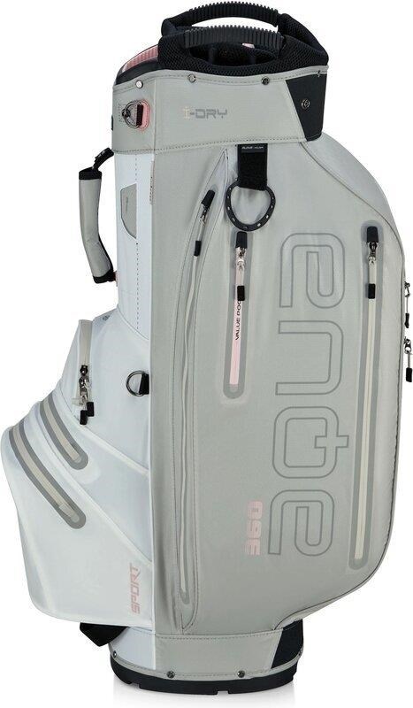 Big Max Aqua Sport 360 Cartbag, weiss/grau/rosa